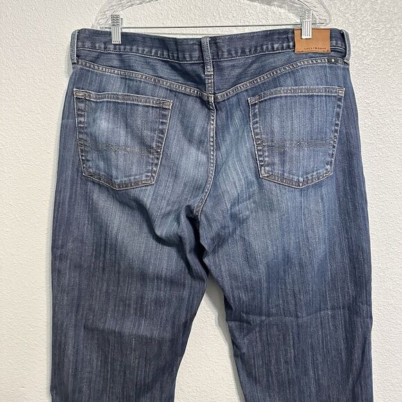 Lucky Brand Jeans Mens Size 40x34(33) 361 Vintage Straight Blue Dark Wash Denim - Picture 5 of 15